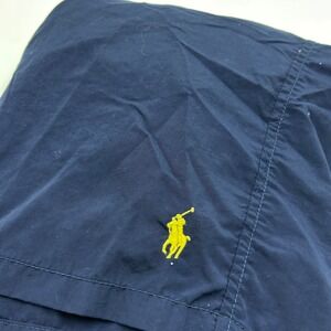 Polo Ralph Lauren Swim Trunks Shorts Mens 2XB Big Pony Logo Navy Blue